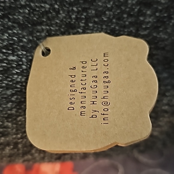 Slipper socks by HuuGaa NWT...grey & lavender W size 9 to 11 - Picture 9 of 10